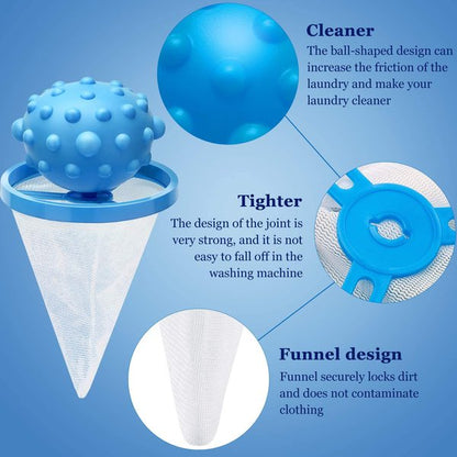 Reusable Washing Machine Lint Filter Catcher