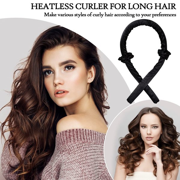 Heatless Hair Curler Headband