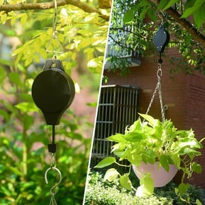 Plant Pulley Set For Garden Baskets Pots Birds Feeder