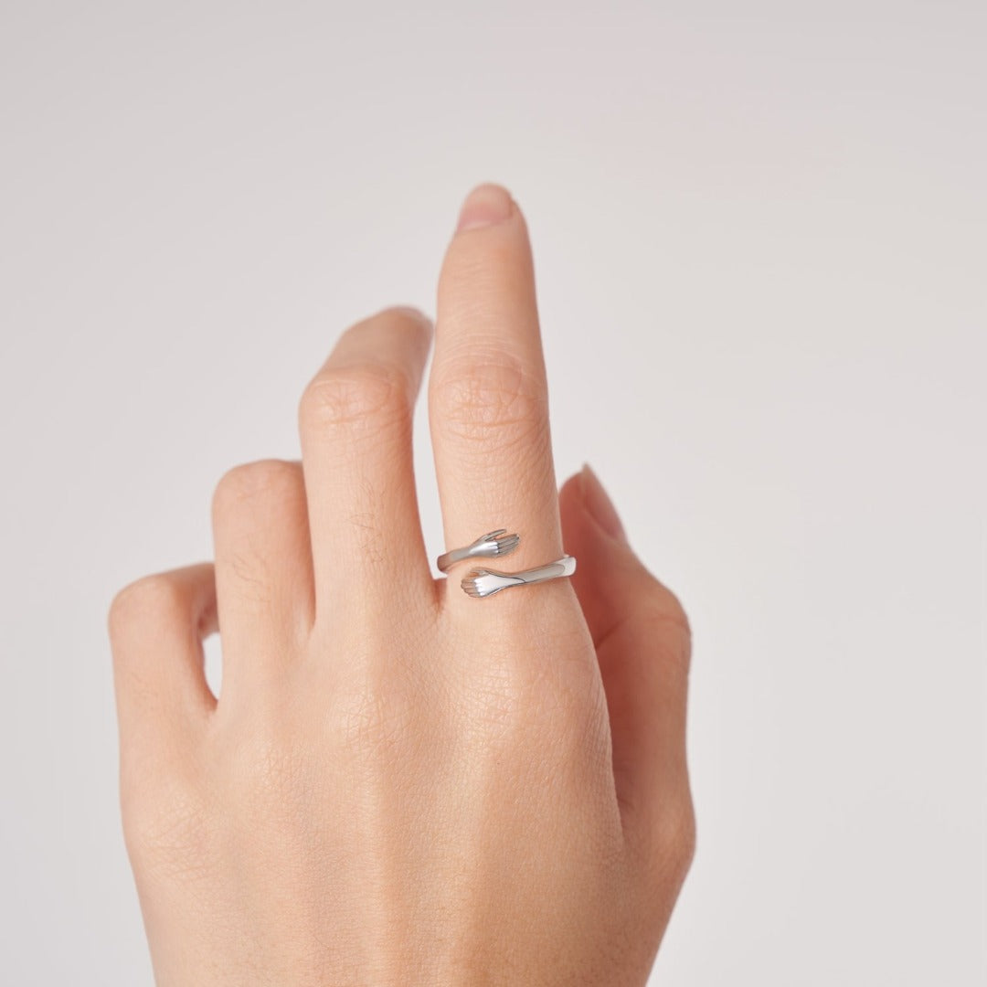 Hug Ring With Free Gift Box