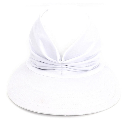 Summer womens UV protection stretch sun hat