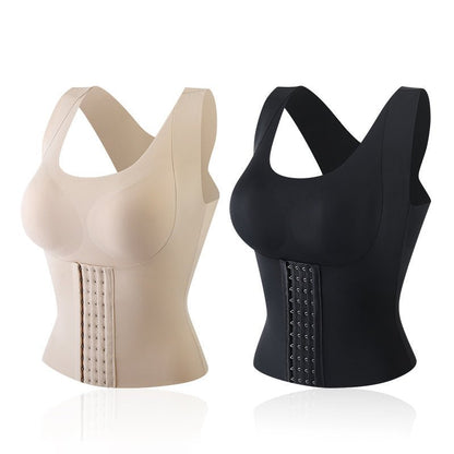 2 in 1 Waist Buttoned Bra