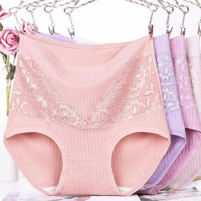 High waist Anti leak antibacterial underwear plus size XL 6XL