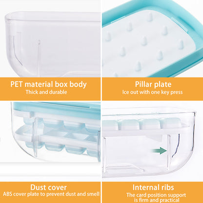 Press type Ice Cube Maker