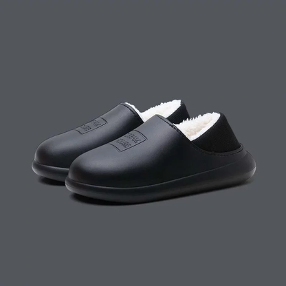 2021 Winter Indoor Warm Non slip Soft Bottom Couple Cotton Slippers