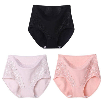 High waist Anti leak antibacterial underwear plus size XL 6XL