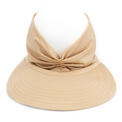 Summer womens UV protection stretch sun hat