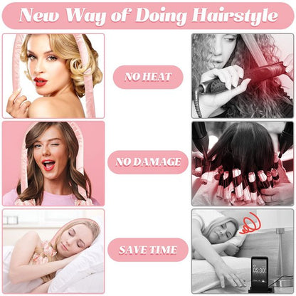 Heatless Hair Curler Headband