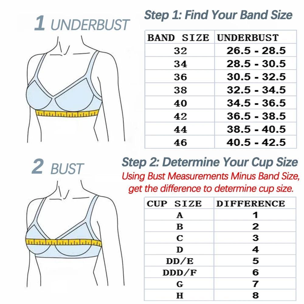 Wireless Front Closure Cross Straps Bras