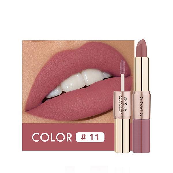 Matte Waterproof 2-in-1 Lipstick