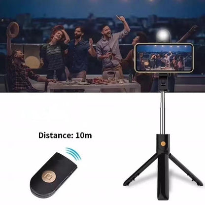 6 IN 1 WIRELESS BLUETOOTH SELFIE STICK