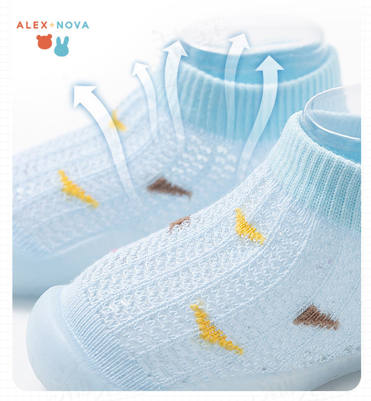 Candy Color Mesh First Walker Summer Shoes
