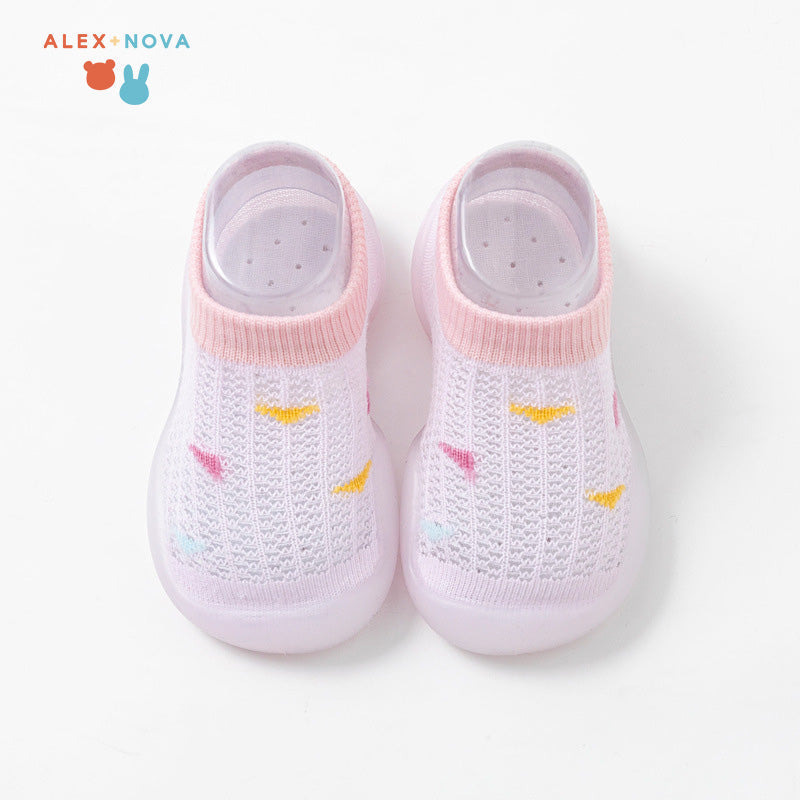Candy Color Mesh First Walker Summer Shoes