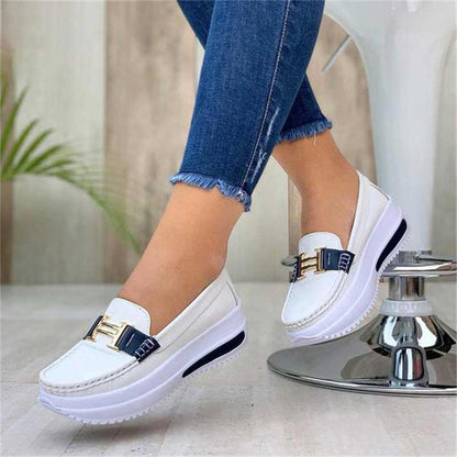 2022 spring new thick soled comfortable sports womens shoes