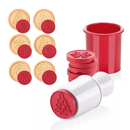 Non Stick Cookie Stamp and Cutter
