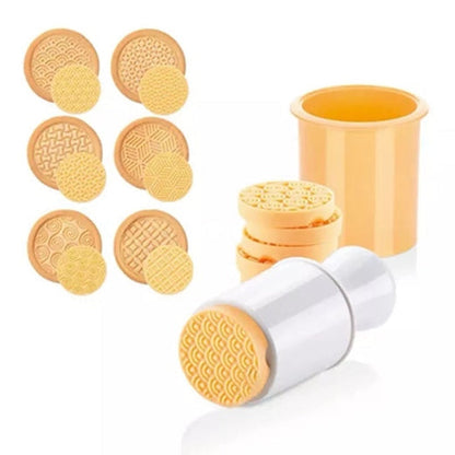 Non Stick Cookie Stamp and Cutter