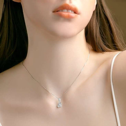Full Diamond Fork Spoon Clavicle Necklace